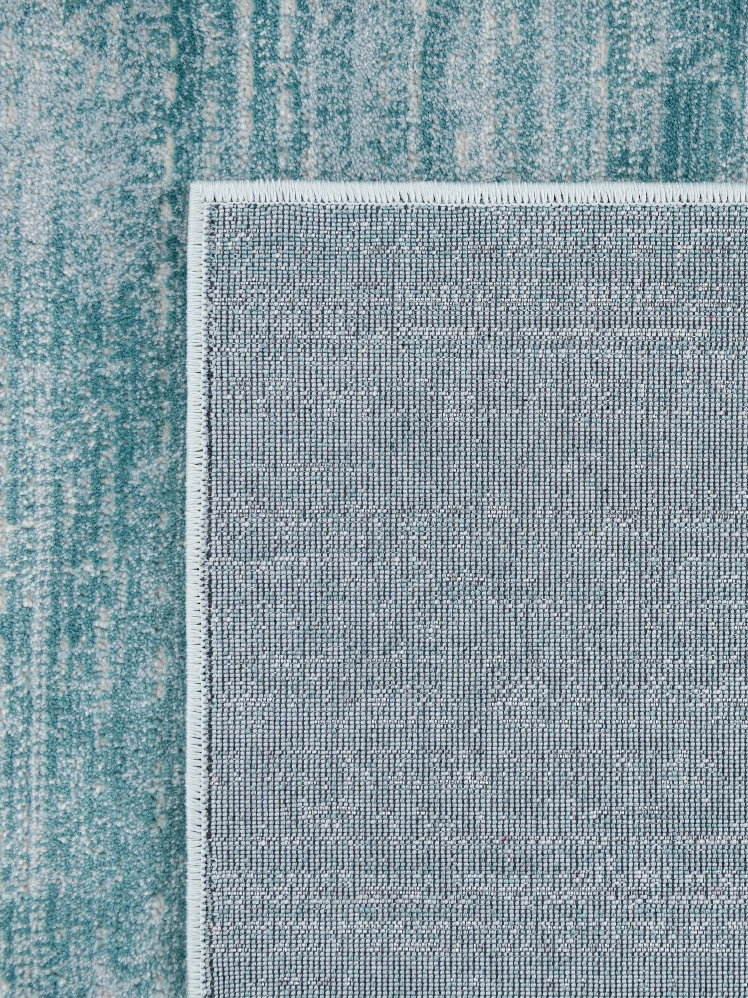 Turquoise 7' 10 x 7' 10 Jill Zarin Uptown Square Area Rug 70% Polypropylene & 30% Polyester  Contemporary Carpet for Living, Dining, Office, Bedroom for Sale at Rug Engine