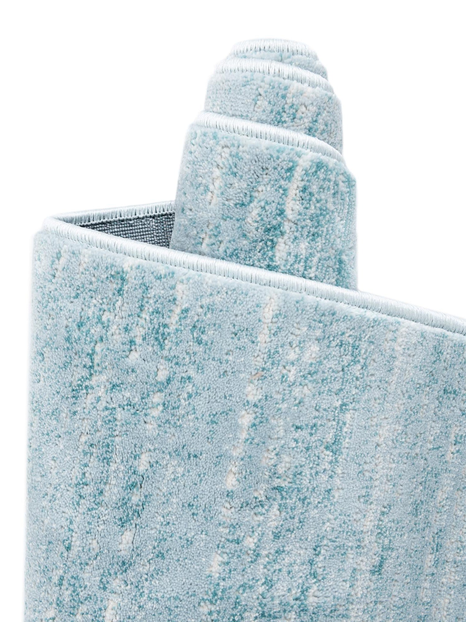 Turquoise 7' 10 x 7' 10 Jill Zarin Uptown Square Area Rug 70% Polypropylene & 30% Polyester  Contemporary Carpet for Living, Dining, Office, Bedroom for Sale at Rug Engine