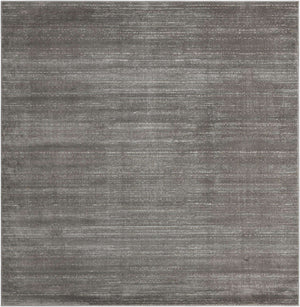 Gray 7' 10 x 7' 10 Jill Zarin Uptown Square Area Rug 70% Polypropylene & 30% Polyester  Contemporary Carpet for Living, Dining, Office, Bedroom for Sale at Rug Engine