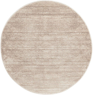 Brown 3' 3 x 3' 3 Jill Zarin Uptown Round Area Rug 70% Polypropylene & 30% Polyester  Contemporary Carpet for Living, Dining, Office, Bedroom for Sale at Rug Engine