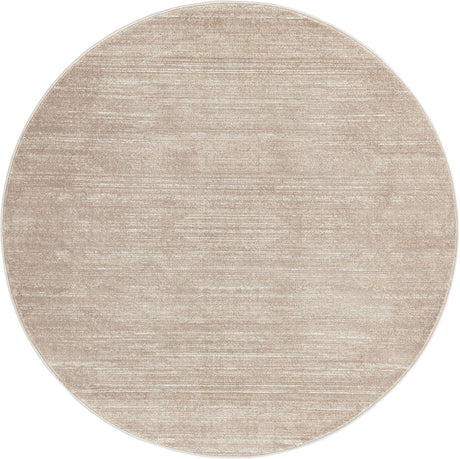 Brown 5' 3 x 5' 3 Jill Zarin Uptown Round Area Rug 70% Polypropylene & 30% Polyester  Contemporary Carpet for Living, Dining, Office, Bedroom for Sale at Rug Engine