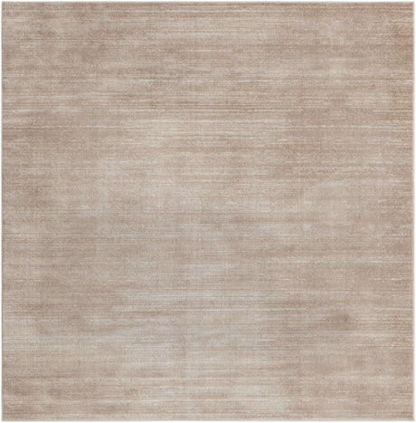 Brown 7' 10 x 7' 10 Jill Zarin Uptown Square Area Rug 70% Polypropylene & 30% Polyester  Contemporary Carpet for Living, Dining, Office, Bedroom for Sale at Rug Engine