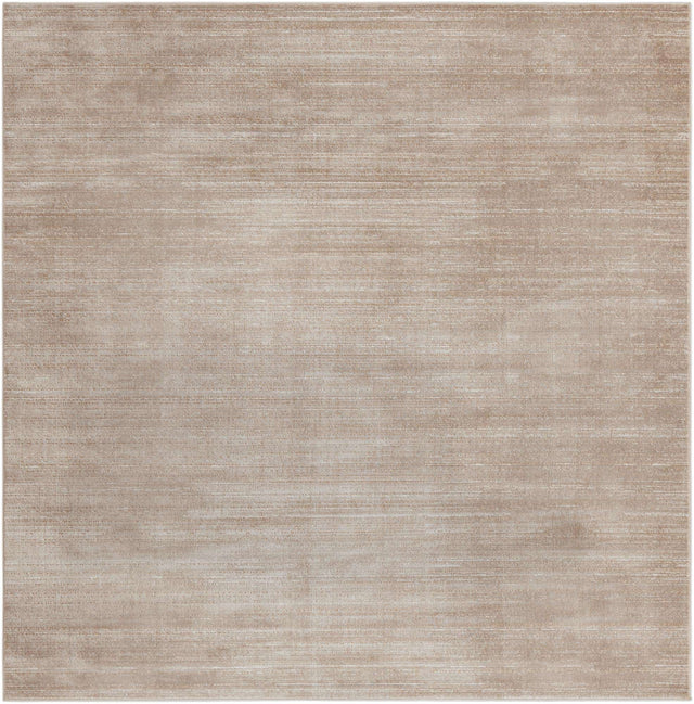 Brown 7' 10 x 7' 10 Jill Zarin Uptown Square Area Rug 70% Polypropylene & 30% Polyester  Contemporary Carpet for Living, Dining, Office, Bedroom for Sale at Rug Engine