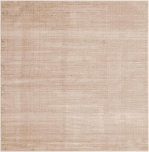 Beige 7' 10 x 7' 10 Jill Zarin Uptown Square Area Rug 70% Polypropylene & 30% Polyester  Contemporary Carpet for Living, Dining, Office, Bedroom for Sale at Rug Engine