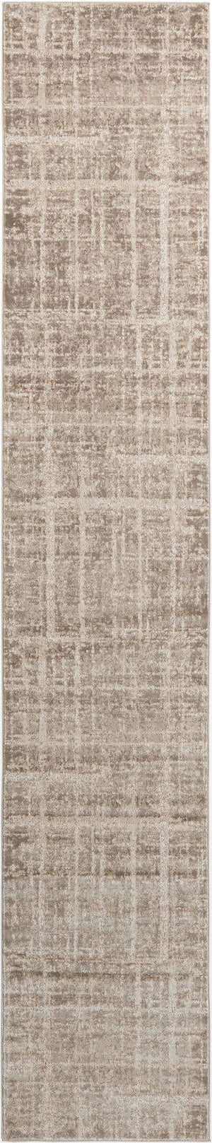 Light Brown 2' 7 x 13' 11 Jill Zarin Uptown Runner Area Rug 70% Polypropylene & 30% Polyester  Contemporary Carpet for Living, Dining, Office, Bedroom for Sale at Rug Engine