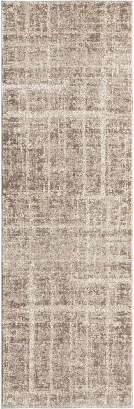Light Brown 2' 7 x 8' Jill Zarin Uptown Runner Area Rug 70% Polypropylene & 30% Polyester  Contemporary Carpet for Living, Dining, Office, Bedroom for Sale at Rug Engine