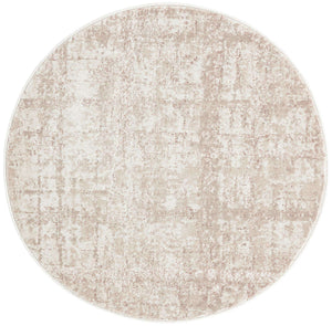 Beige 3' 3 x 3' 3 Jill Zarin Uptown Round Area Rug 70% Polypropylene & 30% Polyester  Contemporary Carpet for Living, Dining, Office, Bedroom for Sale at Rug Engine