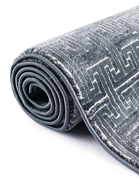 Navy Blue 7' 10 x 7' 10 Jill Zarin Uptown Square Area Rug 70% Polypropylene & 30% Polyester  Contemporary Carpet for Living, Dining, Office, Bedroom for Sale at Rug Engine