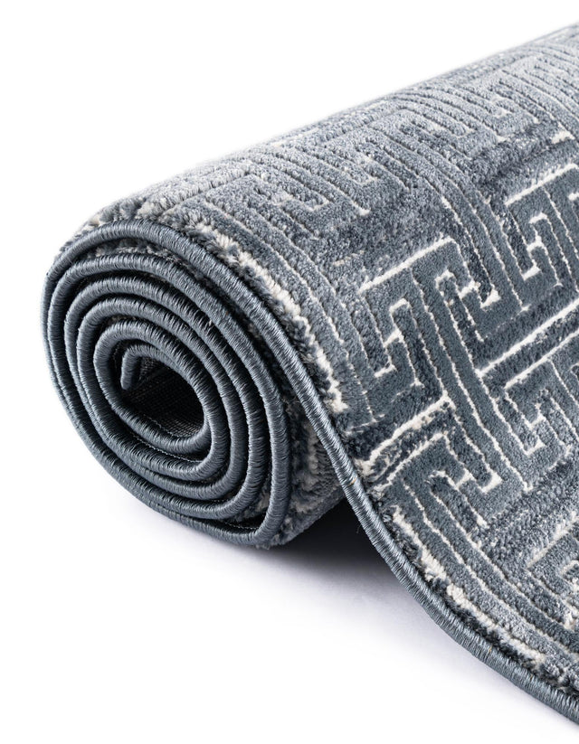 Navy Blue 7' 10 x 7' 10 Jill Zarin Uptown Square Area Rug 70% Polypropylene & 30% Polyester  Contemporary Carpet for Living, Dining, Office, Bedroom for Sale at Rug Engine