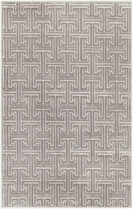 Gray 2' x 3' 1 Jill Zarin Uptown Rectangle Area Rug 70% Polypropylene & 30% Polyester  Contemporary Carpet for Living, Dining, Office, Bedroom for Sale at Rug Engine