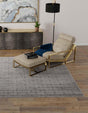 Gray 7' 10 x 7' 10 Jill Zarin Uptown Square Area Rug 70% Polypropylene & 30% Polyester  Contemporary Carpet for Living, Dining, Office, Bedroom for Sale at Rug Engine
