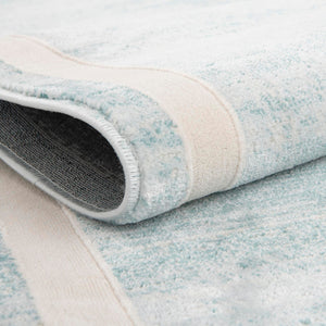 Turquoise 7' 10 x 7' 10 Jill Zarin Uptown Square Area Rug 70% Polypropylene & 30% Polyester  Contemporary Carpet for Living, Dining, Office, Bedroom for Sale at Rug Engine