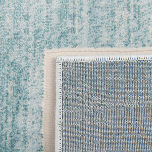 Turquoise 7' 10 x 7' 10 Jill Zarin Uptown Square Area Rug 70% Polypropylene & 30% Polyester  Contemporary Carpet for Living, Dining, Office, Bedroom for Sale at Rug Engine