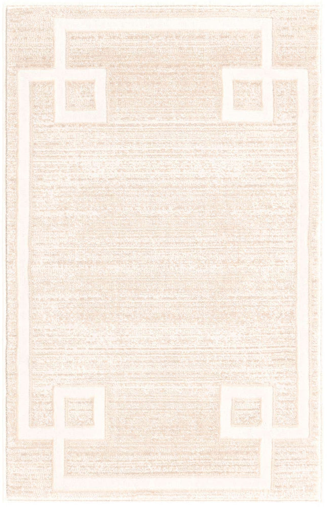 Beige 2' x 3' 1 Jill Zarin Uptown Rectangle Area Rug 70% Polypropylene & 30% Polyester  Contemporary Carpet for Living, Dining, Office, Bedroom for Sale at Rug Engine