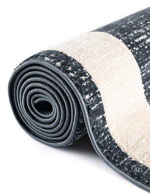 Navy Blue 7' 10 x 7' 10 Jill Zarin Uptown Square Area Rug 70% Polypropylene & 30% Polyester  Contemporary Carpet for Living, Dining, Office, Bedroom for Sale at Rug Engine