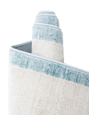 Turquoise 7' 10 x 7' 10 Jill Zarin Uptown Square Area Rug 70% Polypropylene & 30% Polyester  Contemporary Carpet for Living, Dining, Office, Bedroom for Sale at Rug Engine