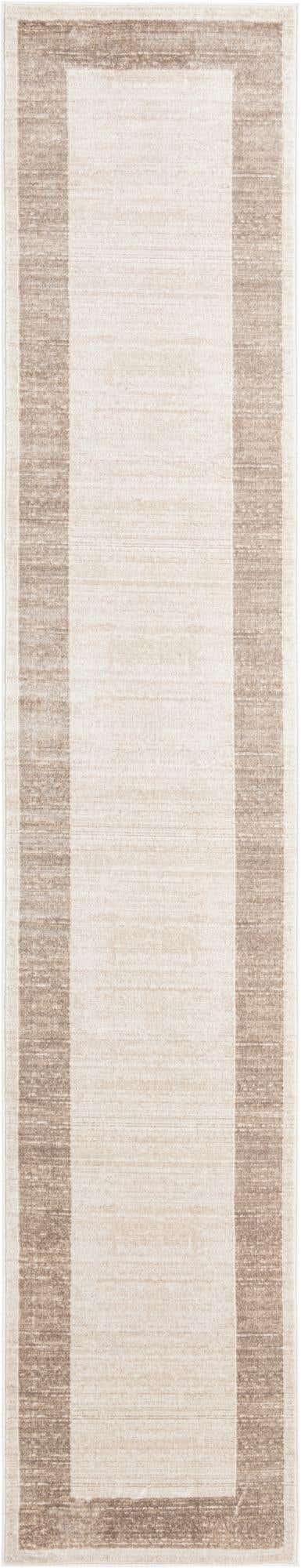 Beige 2' 7 x 13' 11 Jill Zarin Uptown Runner Area Rug 70% Polypropylene & 30% Polyester  Contemporary Carpet for Living, Dining, Office, Bedroom for Sale at Rug Engine