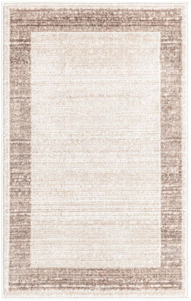 Beige 2' x 3' 1 Jill Zarin Uptown Rectangle Area Rug 70% Polypropylene & 30% Polyester  Contemporary Carpet for Living, Dining, Office, Bedroom for Sale at Rug Engine