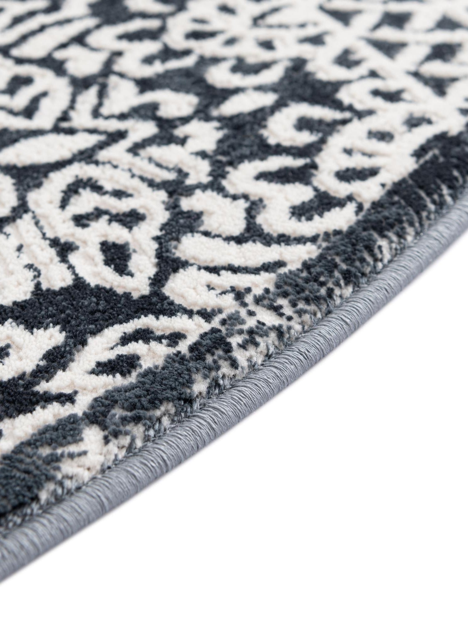 Blue 3' 3 x 3' 3 Jill Zarin Uptown Round Area Rug 70% Polypropylene & 30% Polyester  Contemporary Carpet for Living, Dining, Office, Bedroom for Sale at Rug Engine