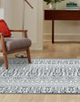 Blue 7' 10 x 7' 10 Jill Zarin Uptown Square Area Rug 70% Polypropylene & 30% Polyester  Contemporary Carpet for Living, Dining, Office, Bedroom for Sale at Rug Engine