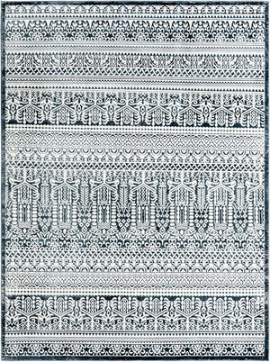 Blue 9' x 12' Jill Zarin Uptown Rectangle Area Rug 70% Polypropylene & 30% Polyester  Contemporary Carpet for Living, Dining, Office, Bedroom for Sale at Rug Engine