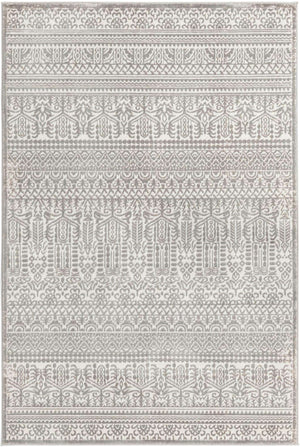 Gray 4' 1 x 6' 1 Jill Zarin Uptown Rectangle Area Rug 70% Polypropylene & 30% Polyester  Contemporary Carpet for Living, Dining, Office, Bedroom for Sale at Rug Engine