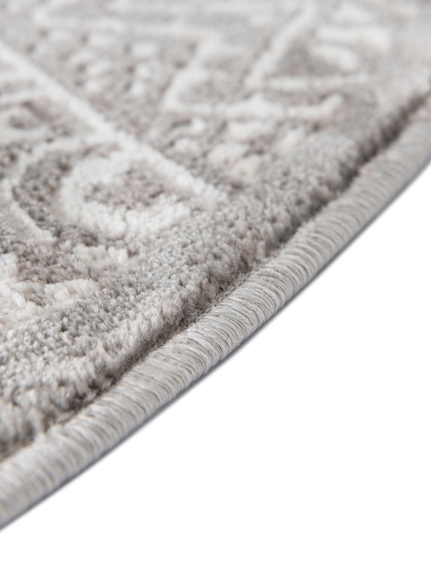 Gray 5' 3 x 5' 3 Jill Zarin Uptown Round Area Rug 70% Polypropylene & 30% Polyester  Contemporary Carpet for Living, Dining, Office, Bedroom for Sale at Rug Engine