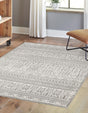 Gray 2' x 3' 1 Jill Zarin Uptown Rectangle Area Rug 70% Polypropylene & 30% Polyester  Contemporary Carpet for Living, Dining, Office, Bedroom for Sale at Rug Engine