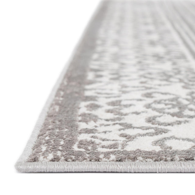 Gray 2' x 3' 1 Jill Zarin Uptown Rectangle Area Rug 70% Polypropylene & 30% Polyester  Contemporary Carpet for Living, Dining, Office, Bedroom for Sale at Rug Engine