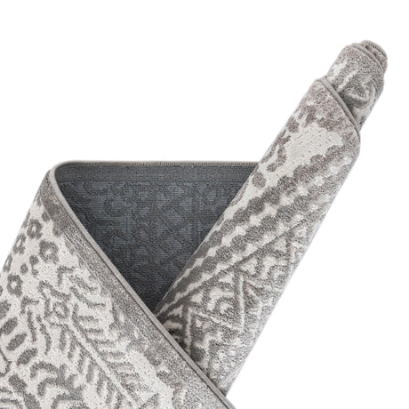 Gray 2' x 3' 1 Jill Zarin Uptown Rectangle Area Rug 70% Polypropylene & 30% Polyester  Contemporary Carpet for Living, Dining, Office, Bedroom for Sale at Rug Engine