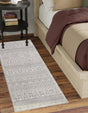Gray 2' 7 x 13' 11 Jill Zarin Uptown Runner Area Rug 70% Polypropylene & 30% Polyester  Contemporary Carpet for Living, Dining, Office, Bedroom for Sale at Rug Engine