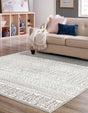 Gray 7' 10 x 7' 10 Jill Zarin Uptown Square Area Rug 70% Polypropylene & 30% Polyester  Contemporary Carpet for Living, Dining, Office, Bedroom for Sale at Rug Engine