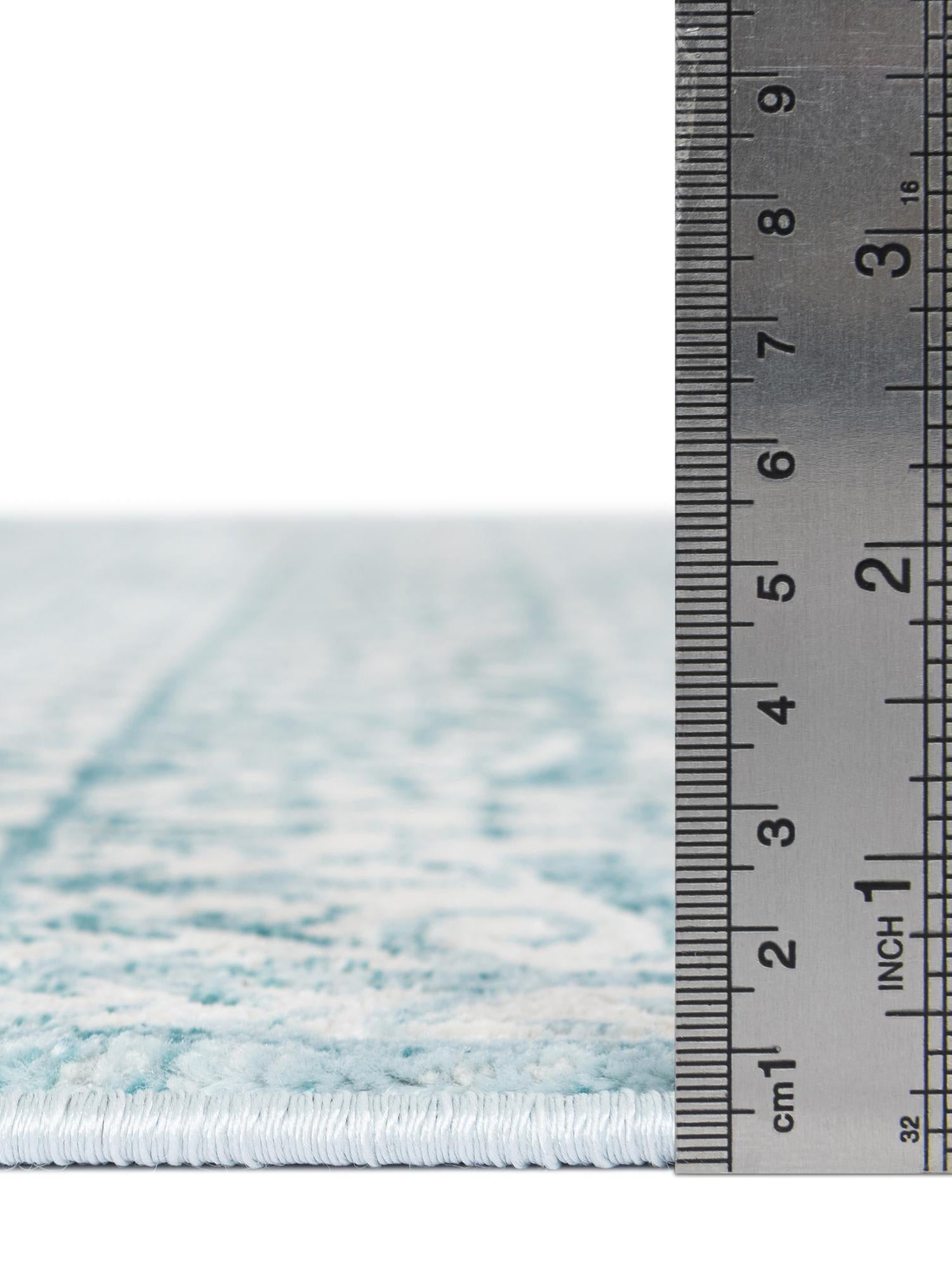 Teal 5' 3 x 8' Jill Zarin Uptown Rectangle Area Rug 70% Polypropylene & 30% Polyester  Contemporary Carpet for Living, Dining, Office, Bedroom for Sale at Rug Engine