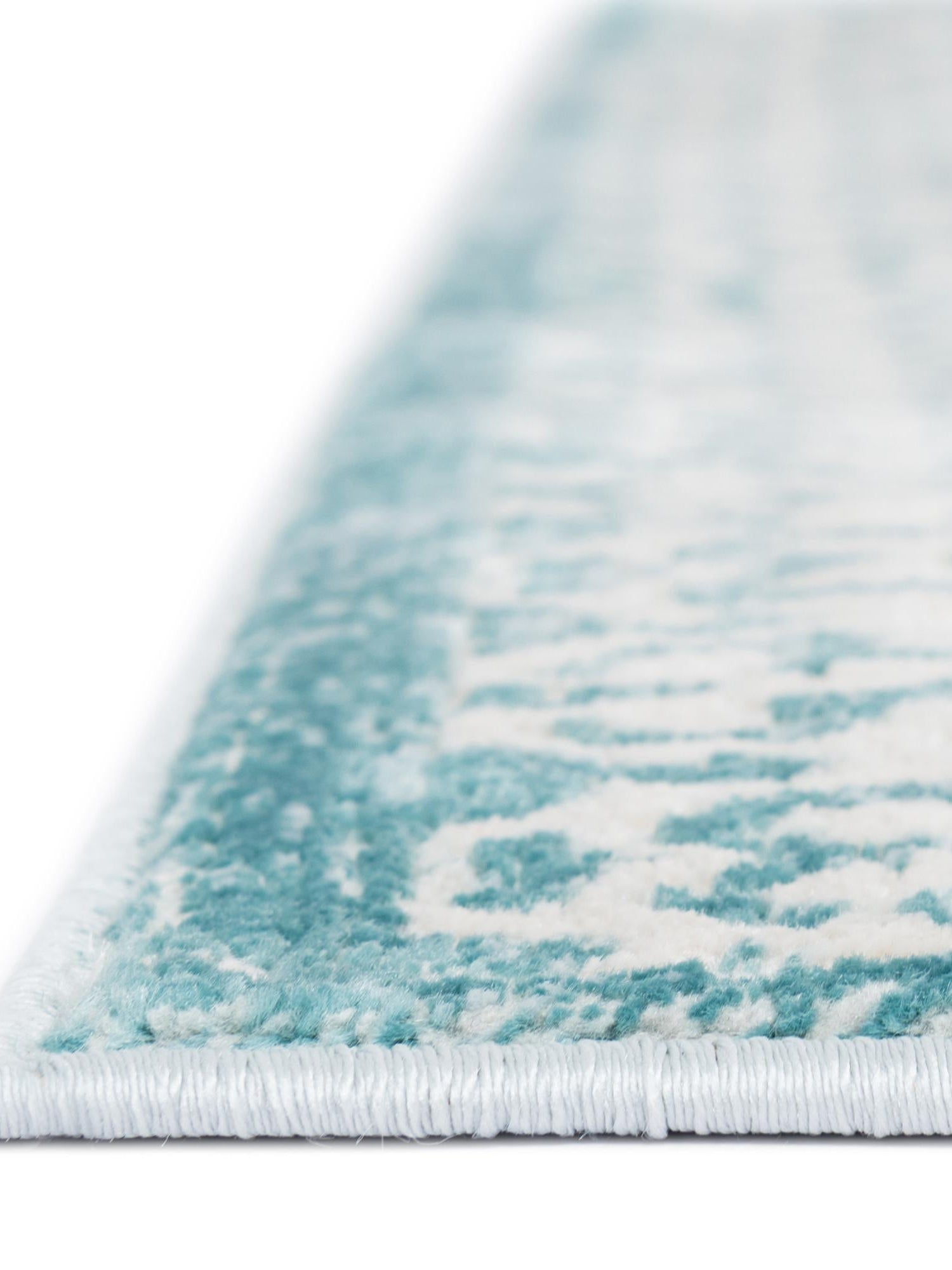 Teal 2' x 3' 1 Jill Zarin Uptown Rectangle Area Rug 70% Polypropylene & 30% Polyester  Contemporary Carpet for Living, Dining, Office, Bedroom for Sale at Rug Engine