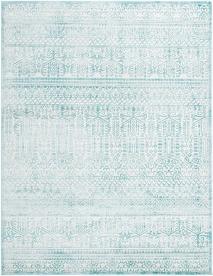 Teal 7' 10 x 10' Jill Zarin Uptown Rectangle Area Rug 70% Polypropylene & 30% Polyester  Contemporary Carpet for Living, Dining, Office, Bedroom for Sale at Rug Engine