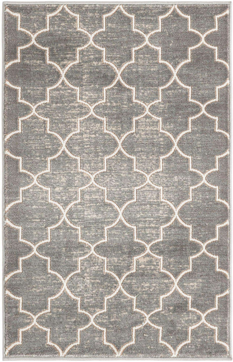 Gray 2' x 3' 1 Jill Zarin Uptown Rectangle Area Rug 70% Polypropylene & 30% Polyester  Contemporary Carpet for Living, Dining, Office, Bedroom for Sale at Rug Engine