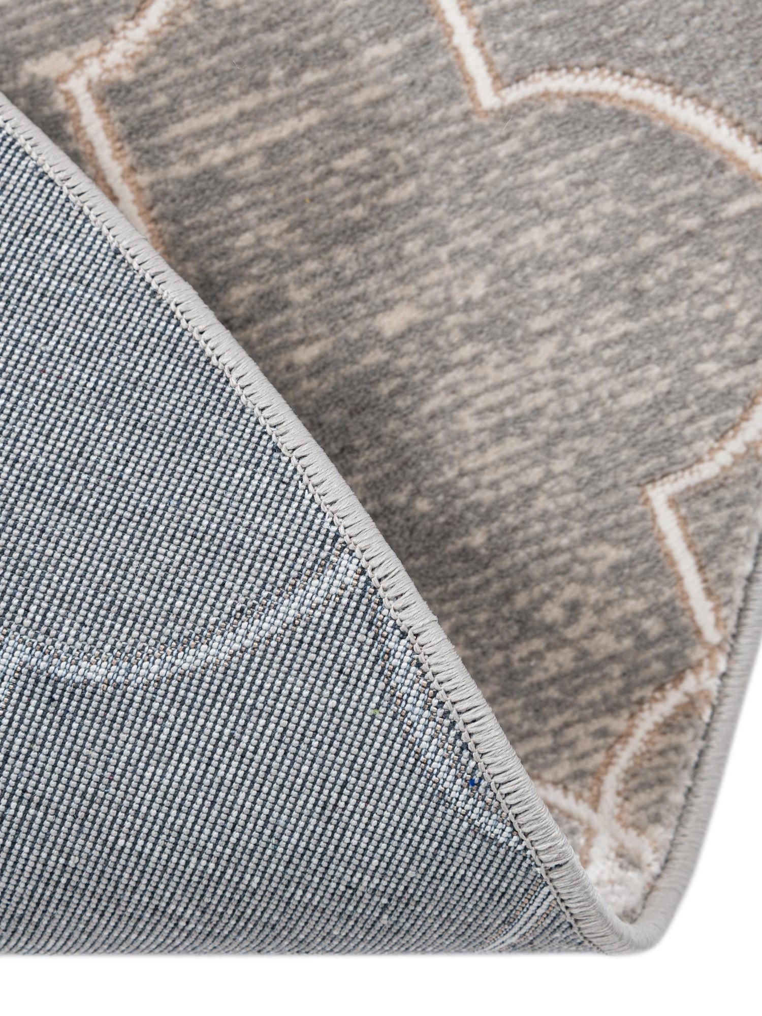 Gray 3' 3 x 3' 3 Jill Zarin Uptown Round Area Rug 70% Polypropylene & 30% Polyester  Contemporary Carpet for Living, Dining, Office, Bedroom for Sale at Rug Engine