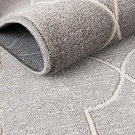 Gray 9' x 12' Jill Zarin Uptown Rectangle Area Rug 70% Polypropylene & 30% Polyester  Contemporary Carpet for Living, Dining, Office, Bedroom for Sale at Rug Engine