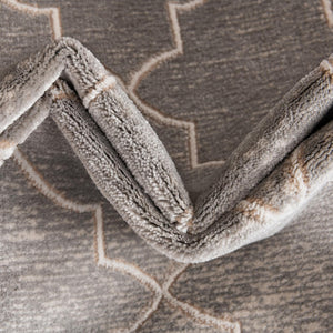 Gray 9' x 12' Jill Zarin Uptown Rectangle Area Rug 70% Polypropylene & 30% Polyester  Contemporary Carpet for Living, Dining, Office, Bedroom for Sale at Rug Engine
