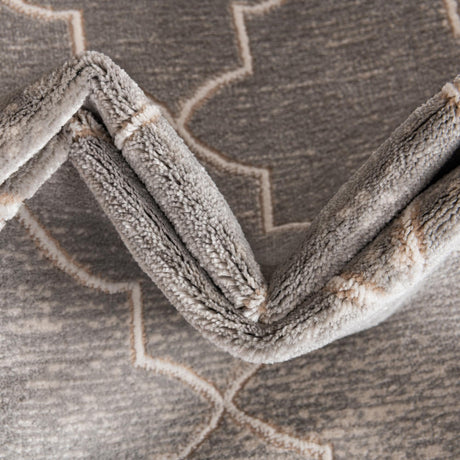 Gray 2' x 3' 1 Jill Zarin Uptown Rectangle Area Rug 70% Polypropylene & 30% Polyester  Contemporary Carpet for Living, Dining, Office, Bedroom for Sale at Rug Engine