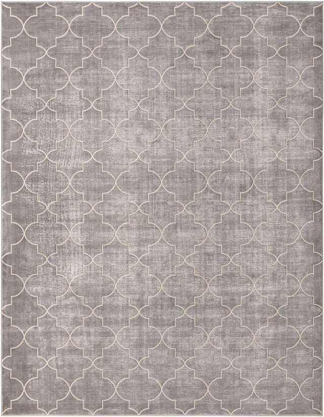 Gray 7' 10 x 10' Jill Zarin Uptown Rectangle Area Rug 70% Polypropylene & 30% Polyester  Contemporary Carpet for Living, Dining, Office, Bedroom for Sale at Rug Engine