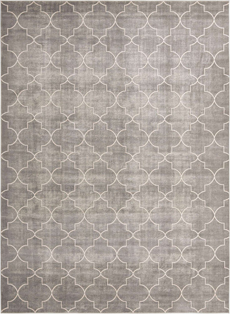 Gray 9' x 12' Jill Zarin Uptown Rectangle Area Rug 70% Polypropylene & 30% Polyester  Contemporary Carpet for Living, Dining, Office, Bedroom for Sale at Rug Engine