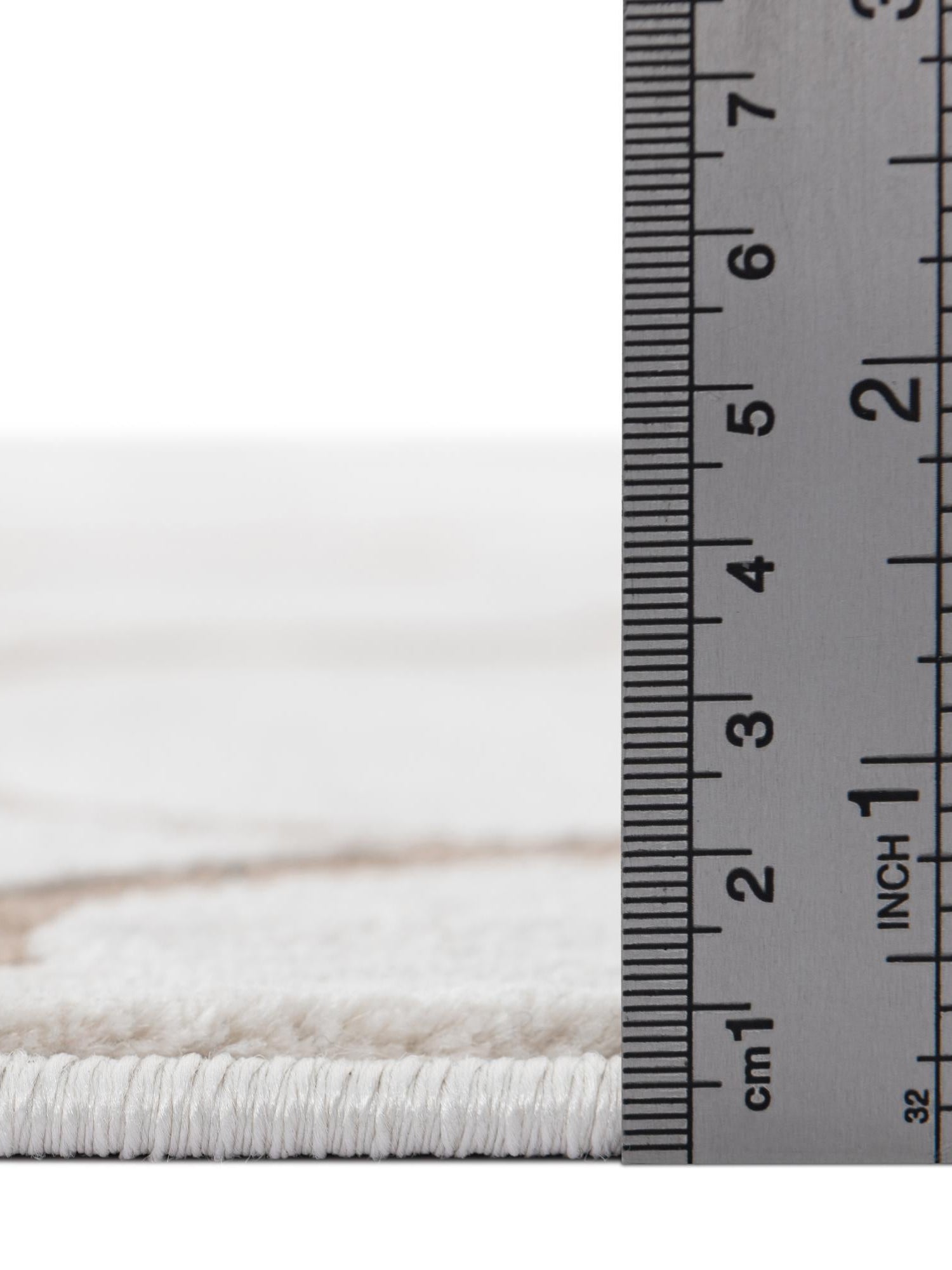 White 4' 1 x 6' 1 Jill Zarin Uptown Rectangle Area Rug 70% Polypropylene & 30% Polyester  Contemporary Carpet for Living, Dining, Office, Bedroom for Sale at Rug Engine