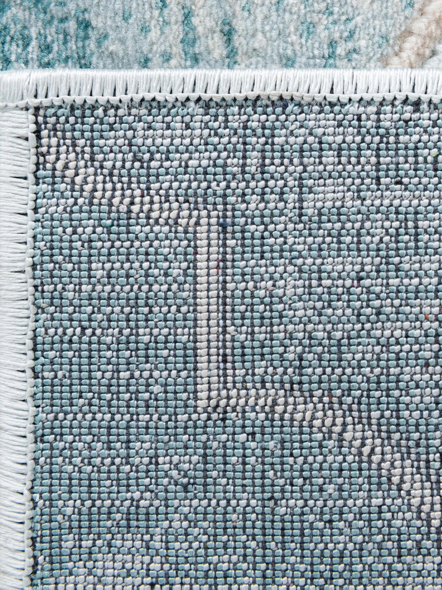 Teal 4' 1 x 6' 1 Jill Zarin Uptown Rectangle Area Rug 70% Polypropylene & 30% Polyester  Contemporary Carpet for Living, Dining, Office, Bedroom for Sale at Rug Engine