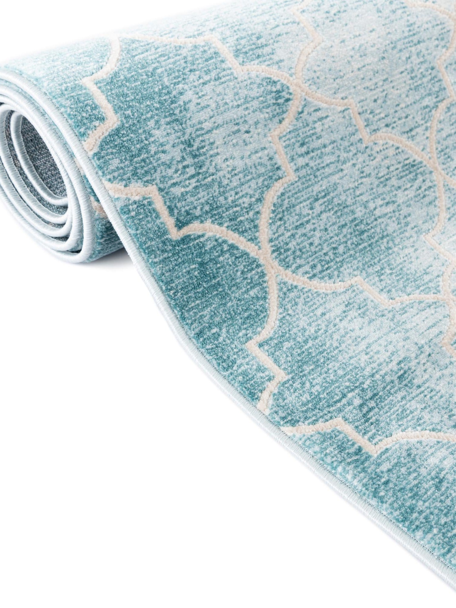Teal 2' x 3' 1 Jill Zarin Uptown Rectangle Area Rug 70% Polypropylene & 30% Polyester  Contemporary Carpet for Living, Dining, Office, Bedroom for Sale at Rug Engine