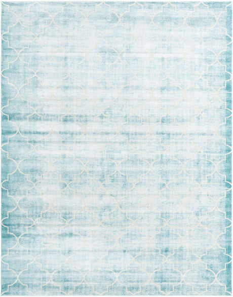 Teal 7' 10 x 10' Jill Zarin Uptown Rectangle Area Rug 70% Polypropylene & 30% Polyester  Contemporary Carpet for Living, Dining, Office, Bedroom for Sale at Rug Engine