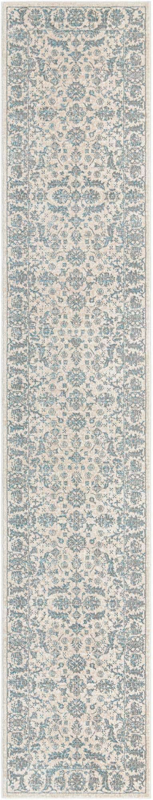 Teal 2' 7 x 13' 11 Jill Zarin Uptown Runner Area Rug 70% Polypropylene & 30% Polyester  Contemporary Carpet for Living, Dining, Office, Bedroom for Sale at Rug Engine