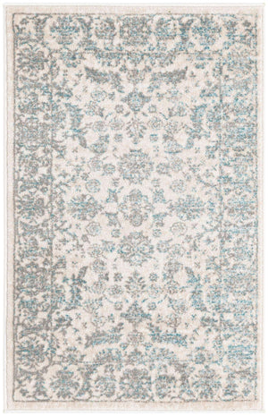 Teal 2' x 3' 1 Jill Zarin Uptown Rectangle Area Rug 70% Polypropylene & 30% Polyester  Contemporary Carpet for Living, Dining, Office, Bedroom for Sale at Rug Engine