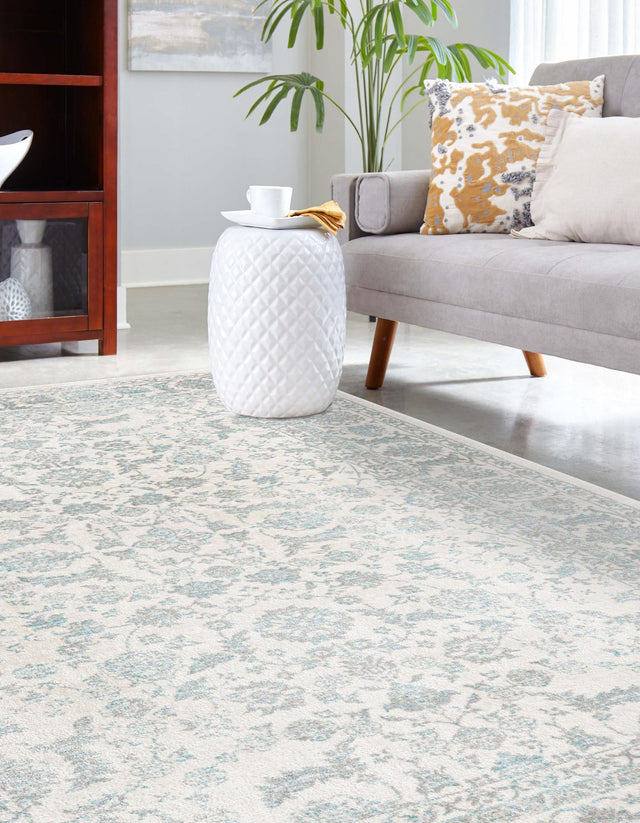 Teal 2' x 3' 1 Jill Zarin Uptown Rectangle Area Rug 70% Polypropylene & 30% Polyester  Contemporary Carpet for Living, Dining, Office, Bedroom for Sale at Rug Engine