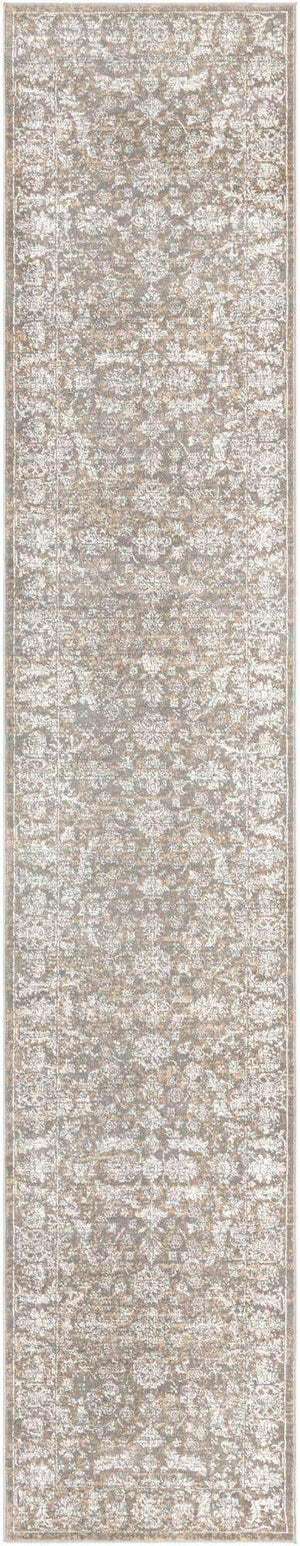 Gray 2' 7 x 13' 11 Jill Zarin Uptown Runner Area Rug 70% Polypropylene & 30% Polyester  Contemporary Carpet for Living, Dining, Office, Bedroom for Sale at Rug Engine